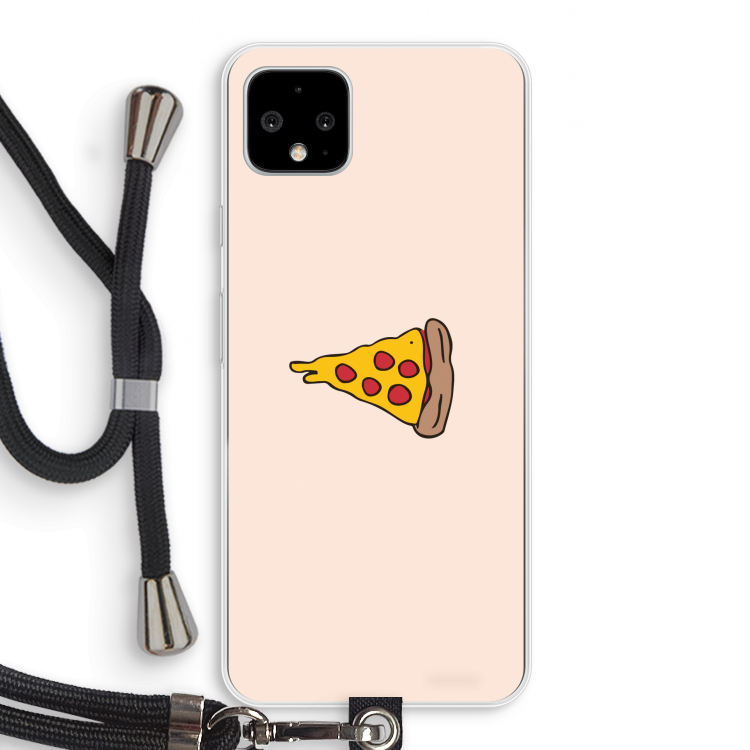 You Complete Me #1: Pixel 4 XL Transparant Hoesje met koord
