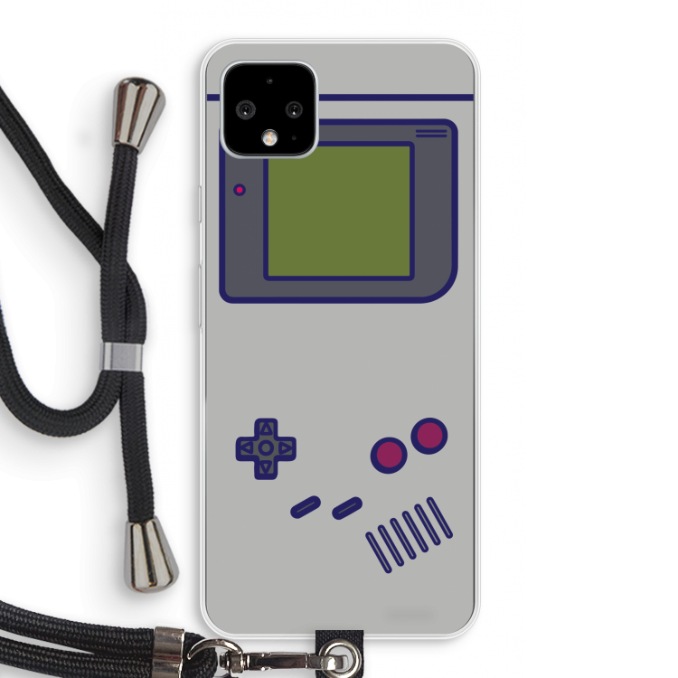 Game On: Pixel 4 XL Transparant Hoesje met koord