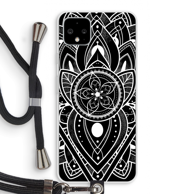 It's Complicated: Pixel 4 XL Transparant Hoesje met koord