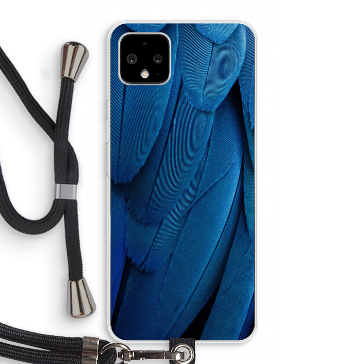 Pauw: Pixel 4 XL Transparant Hoesje met koord
