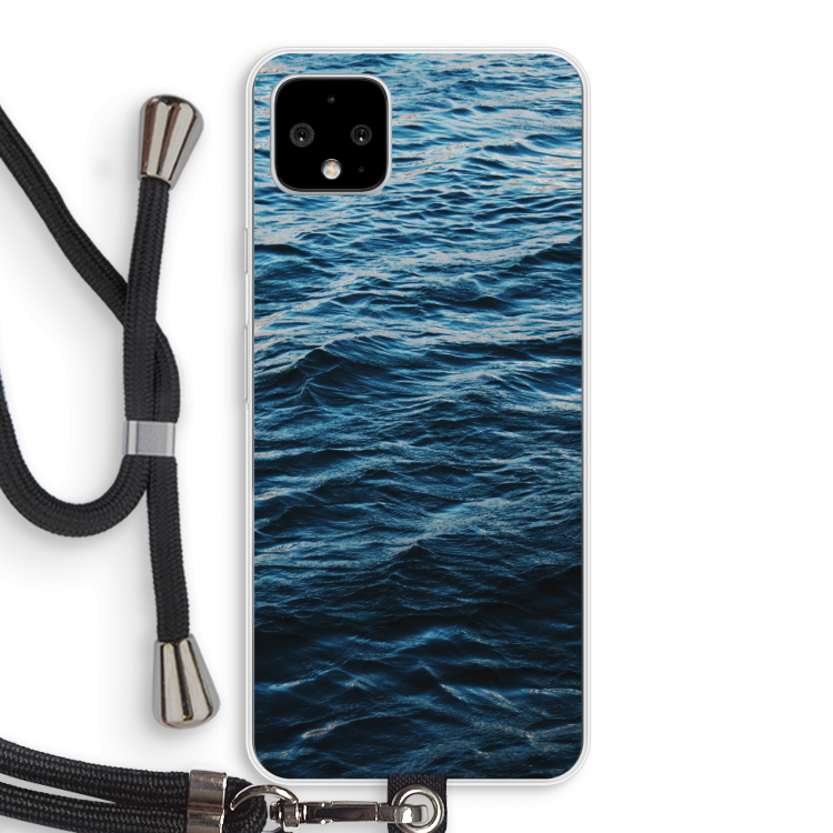 Oceaan: Pixel 4 XL Transparant Hoesje met koord