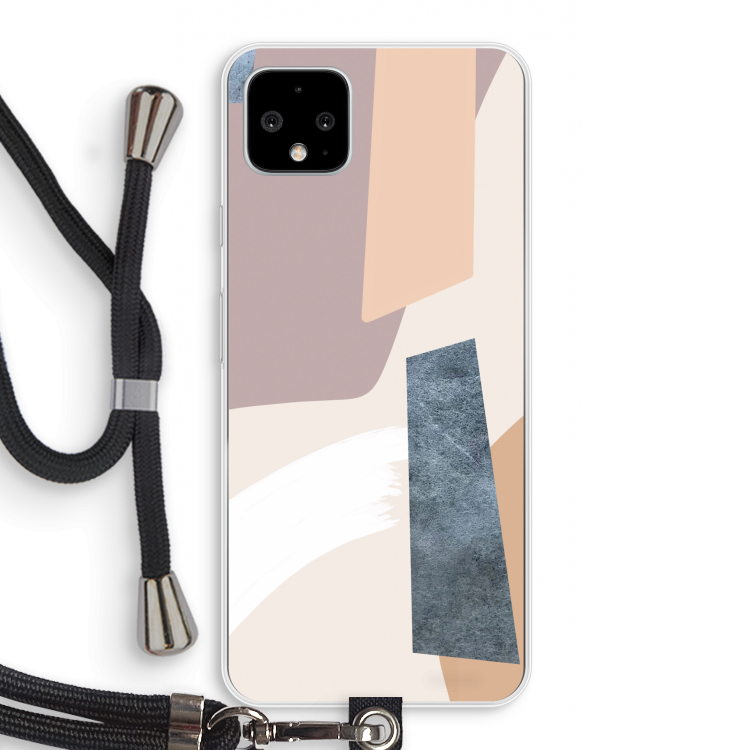 Luca: Pixel 4 XL Transparant Hoesje met koord