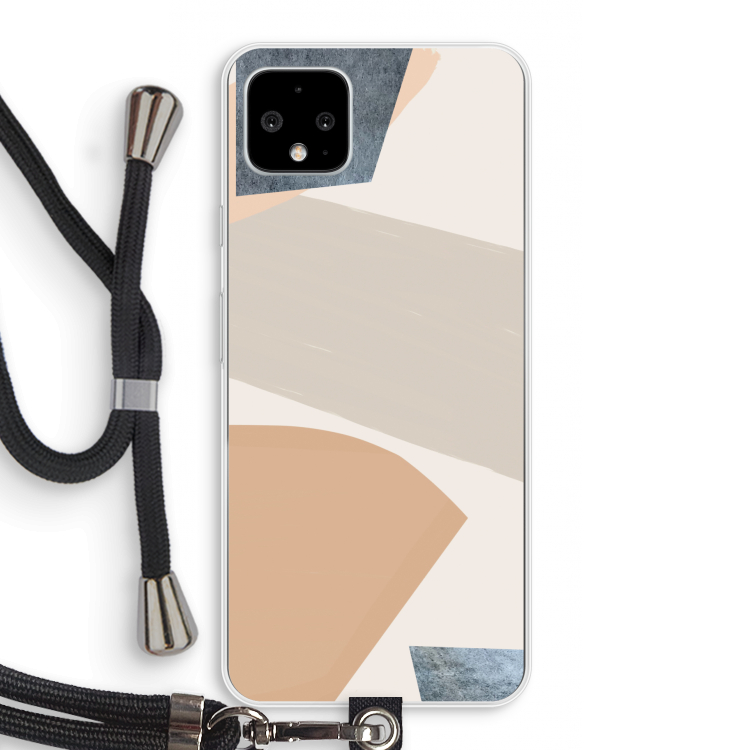 Formo: Pixel 4 XL Transparant Hoesje met koord