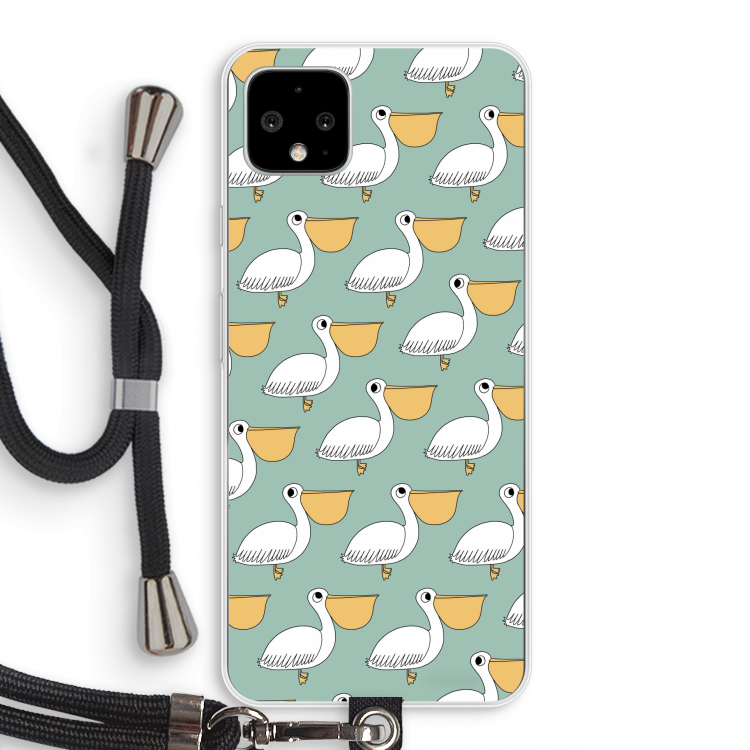 Pelican: Pixel 4 XL Transparant Hoesje met koord