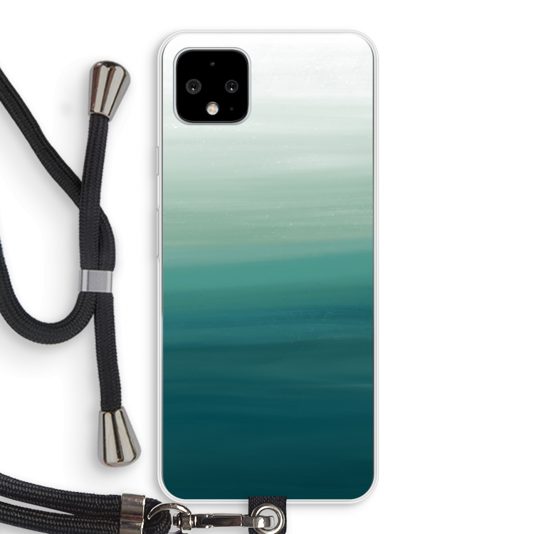 Ocean: Pixel 4 XL Transparant Hoesje met koord