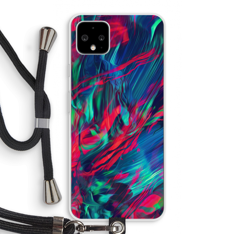 Pilgrims Of The Sea: Pixel 4 XL Transparant Hoesje met koord