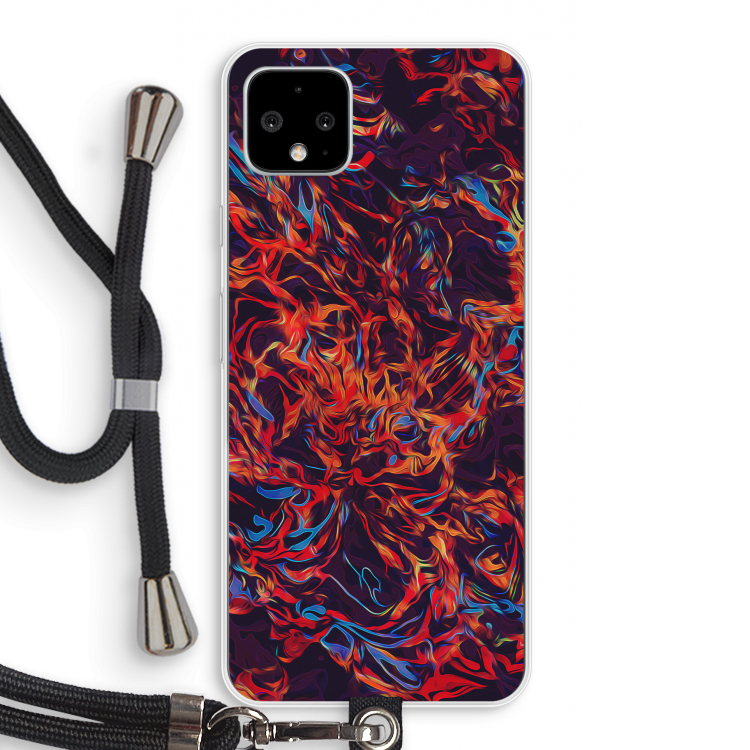 Lucifer: Pixel 4 XL Transparant Hoesje met koord