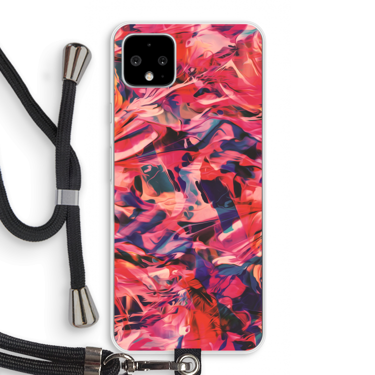 California: Pixel 4 XL Transparant Hoesje met koord