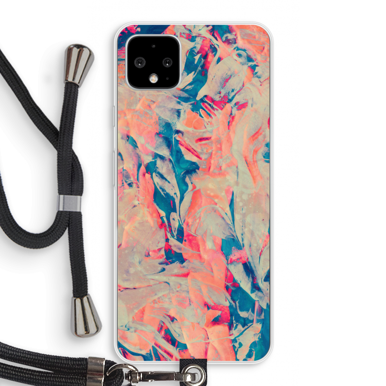 Alone: Pixel 4 XL Transparant Hoesje met koord