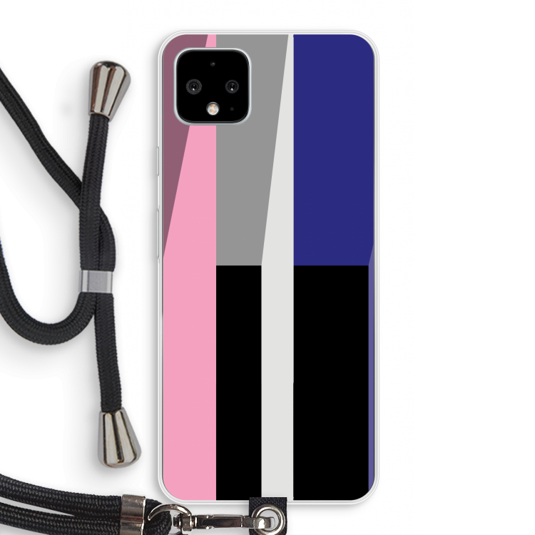 Gestalte 4: Pixel 4 XL Transparant Hoesje met koord