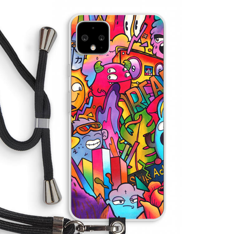 Dreams: Pixel 4 XL Transparant Hoesje met koord