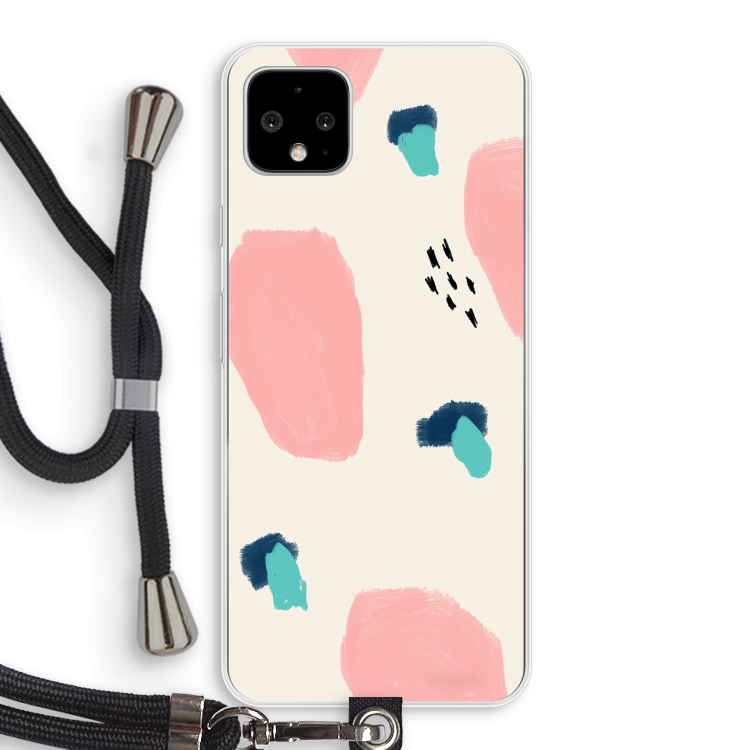 Monday Surprise: Pixel 4 XL Transparant Hoesje met koord