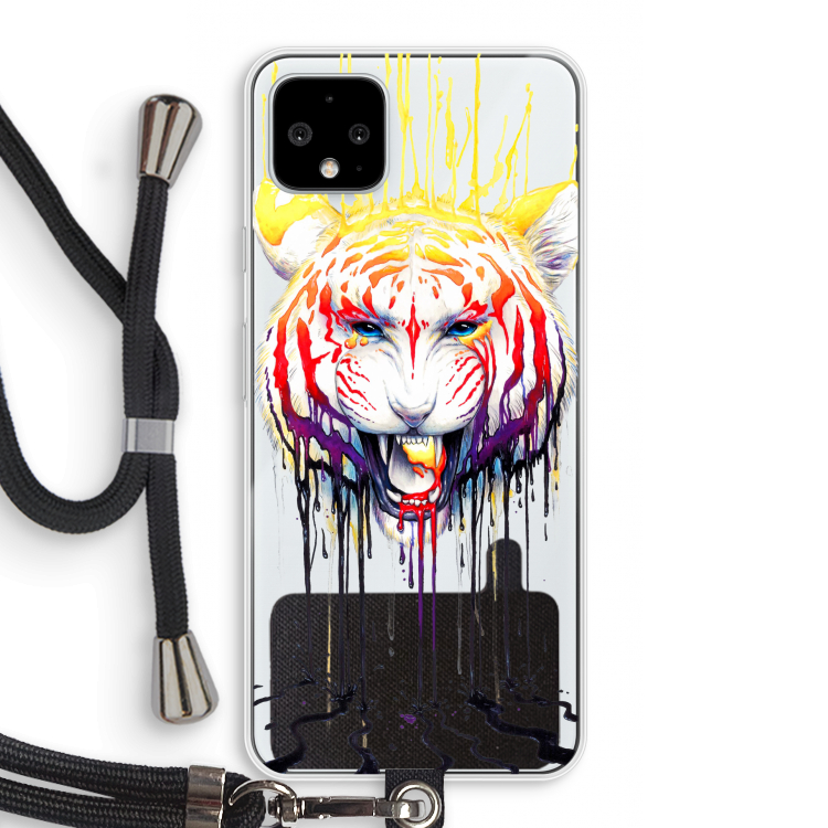 Fading: Pixel 4 XL Transparant Hoesje met koord