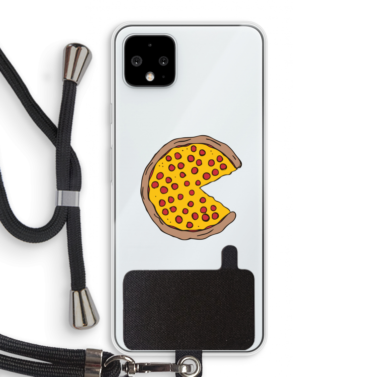 You Complete Me #2: Pixel 4 XL Transparant Hoesje met koord