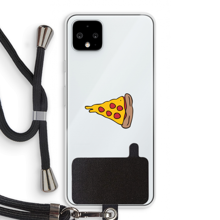 You Complete Me #1: Pixel 4 XL Transparant Hoesje met koord