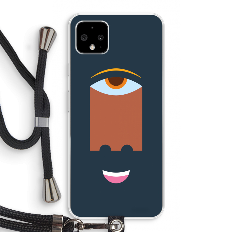 Mono M: Pixel 4 XL Transparant Hoesje met koord
