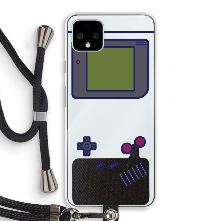 Game On: Pixel 4 XL Transparant Hoesje met koord