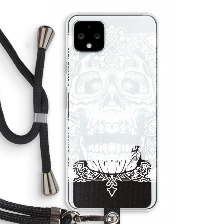 Seek & Destroy: Pixel 4 XL Transparant Hoesje met koord