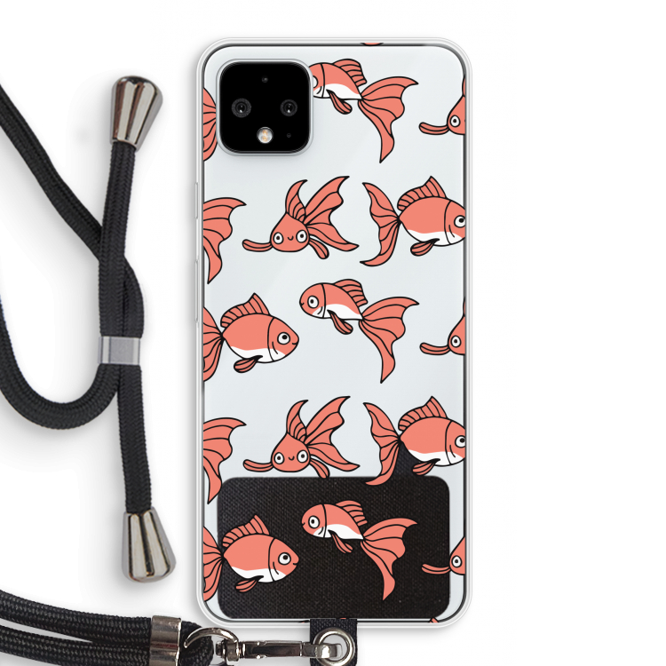 Blub: Pixel 4 XL Transparant Hoesje met koord