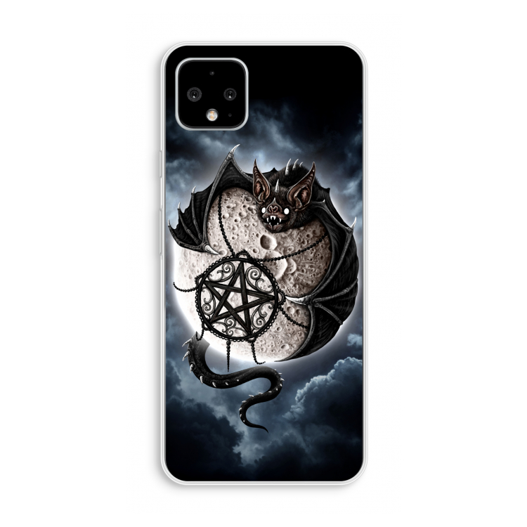 Volle maan: Pixel 4 XL Transparant Hoesje