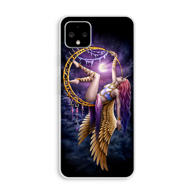 Aerial Angel: Pixel 4 XL Transparant Hoesje