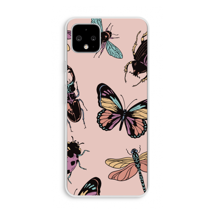 Tiny Bugs: Pixel 4 XL Transparant Hoesje