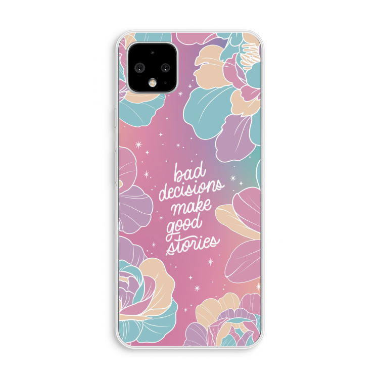 Good stories: Pixel 4 XL Transparant Hoesje
