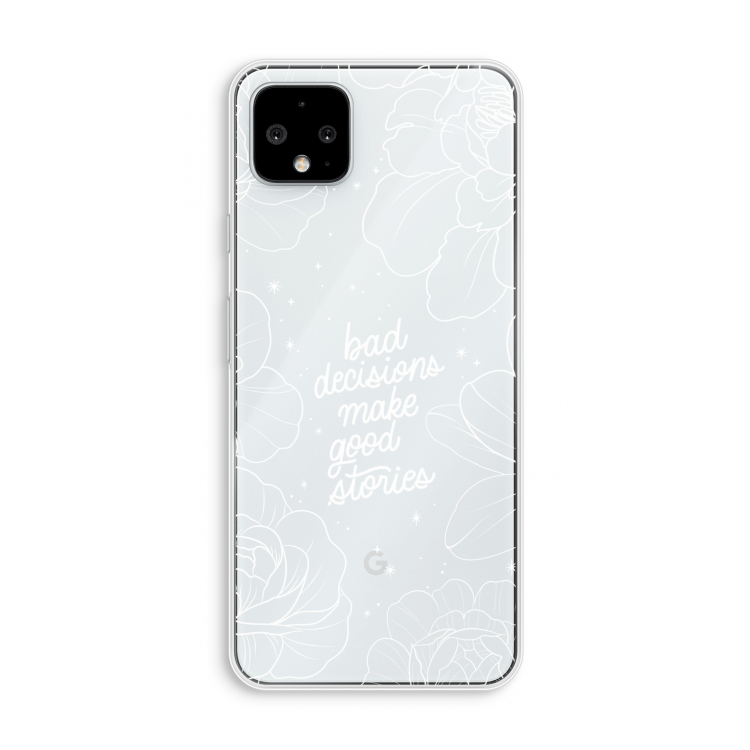 Good stories: Pixel 4 XL Transparant Hoesje