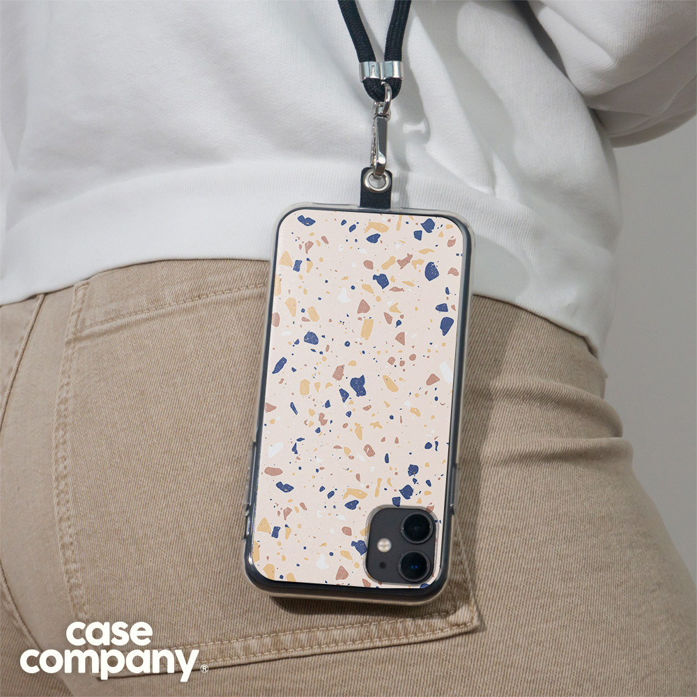 CaseCompany Transparentwithrope_terrazzo1_samsungs