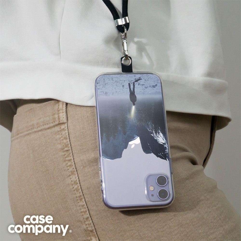 CaseCompany Transparentwithrope_space1_oneplus