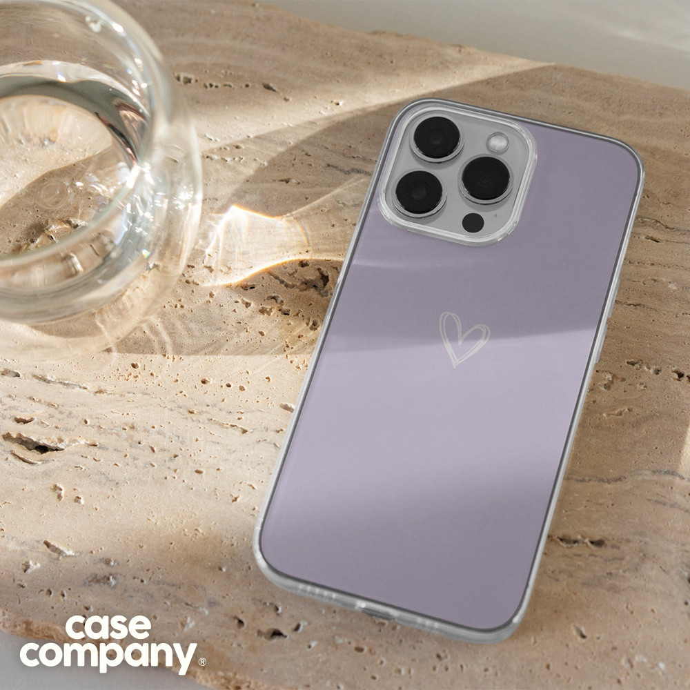 CaseCompany Transparent_kleinhartje_oneplus