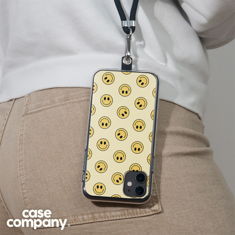 CaseCompany Transparentwithrope_smiley_samsunga