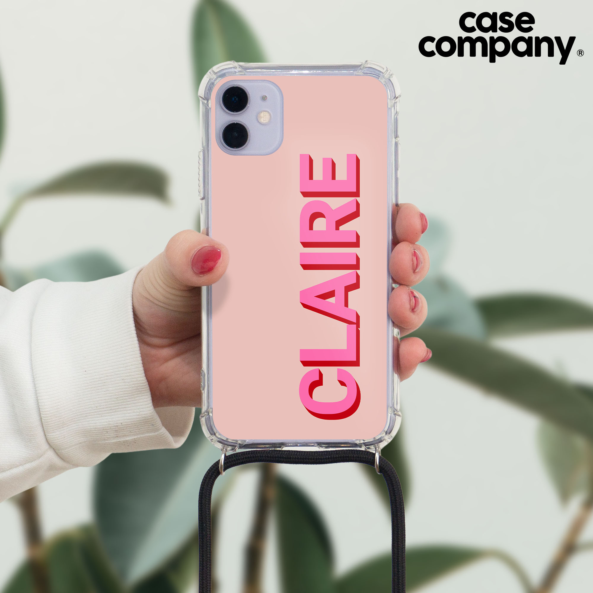 CaseCompany Crossbody_name_apple