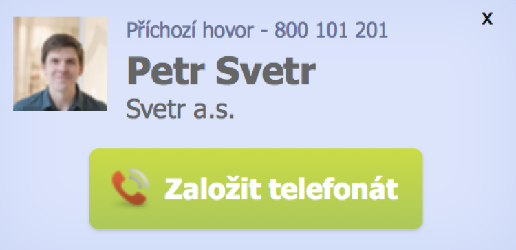 Zákazník, kterého CRM zná Zákazník, kterého CRM zná