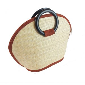 Túi xách tay lá buông dáng sò