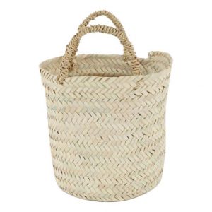 Water Hyacinth Palm Leaf Baskets