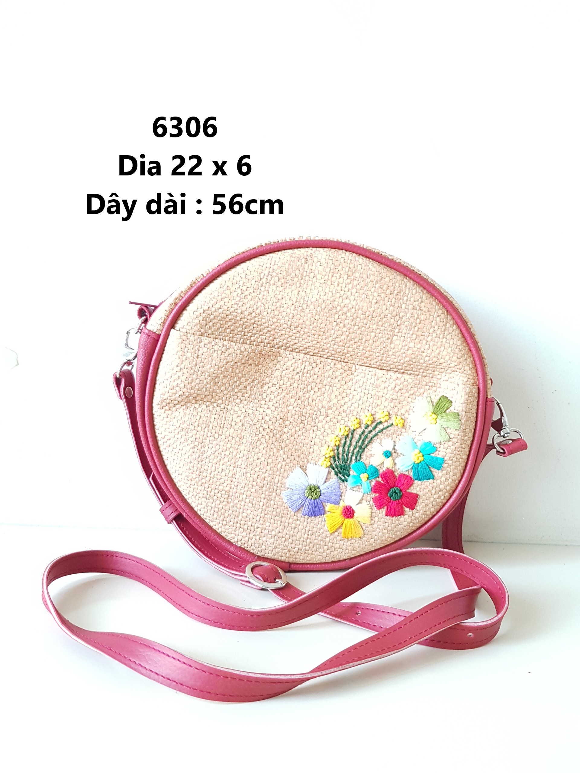 Túi cói thêu - Image 3