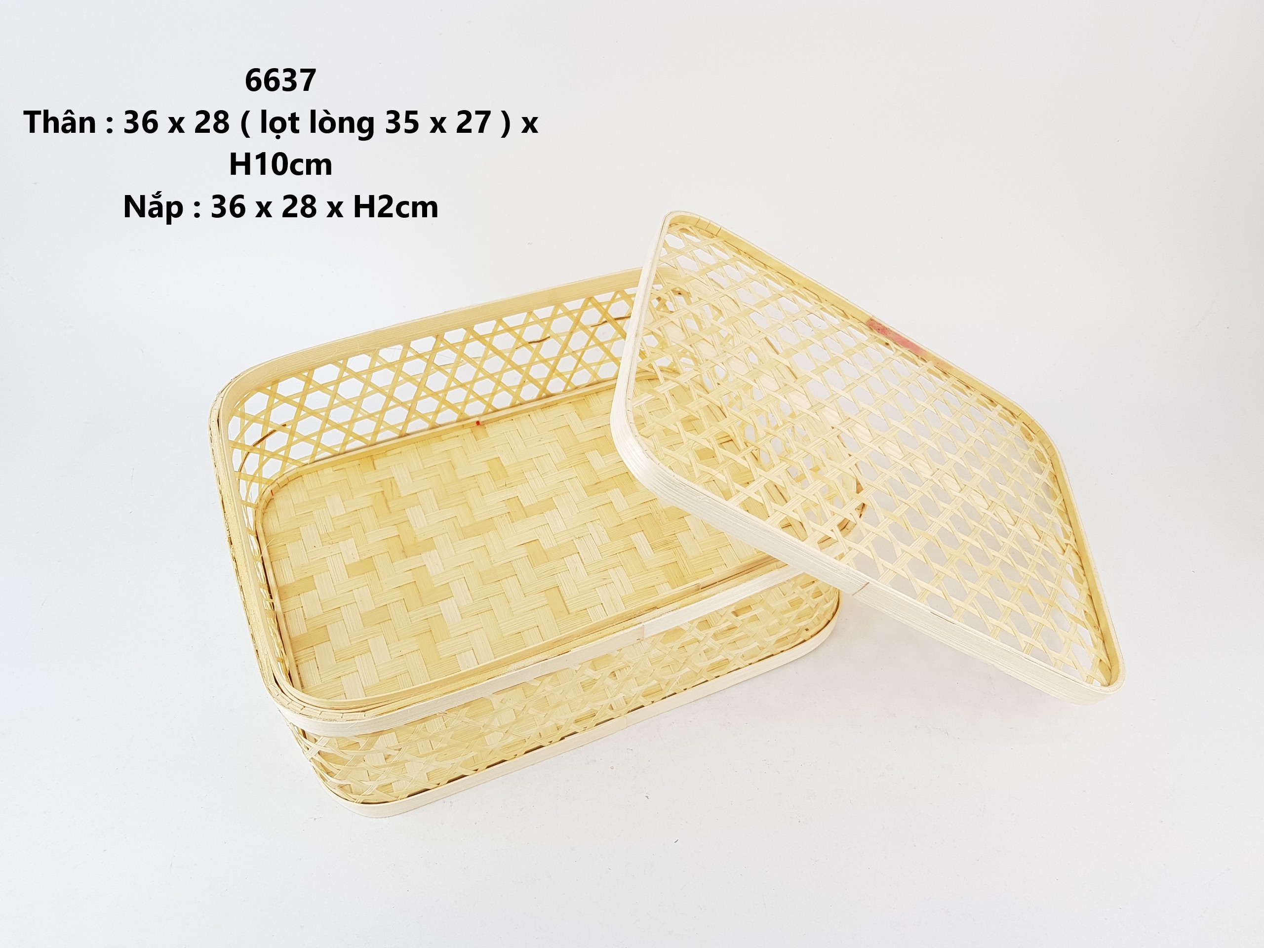 Hộp tre mắt cáo