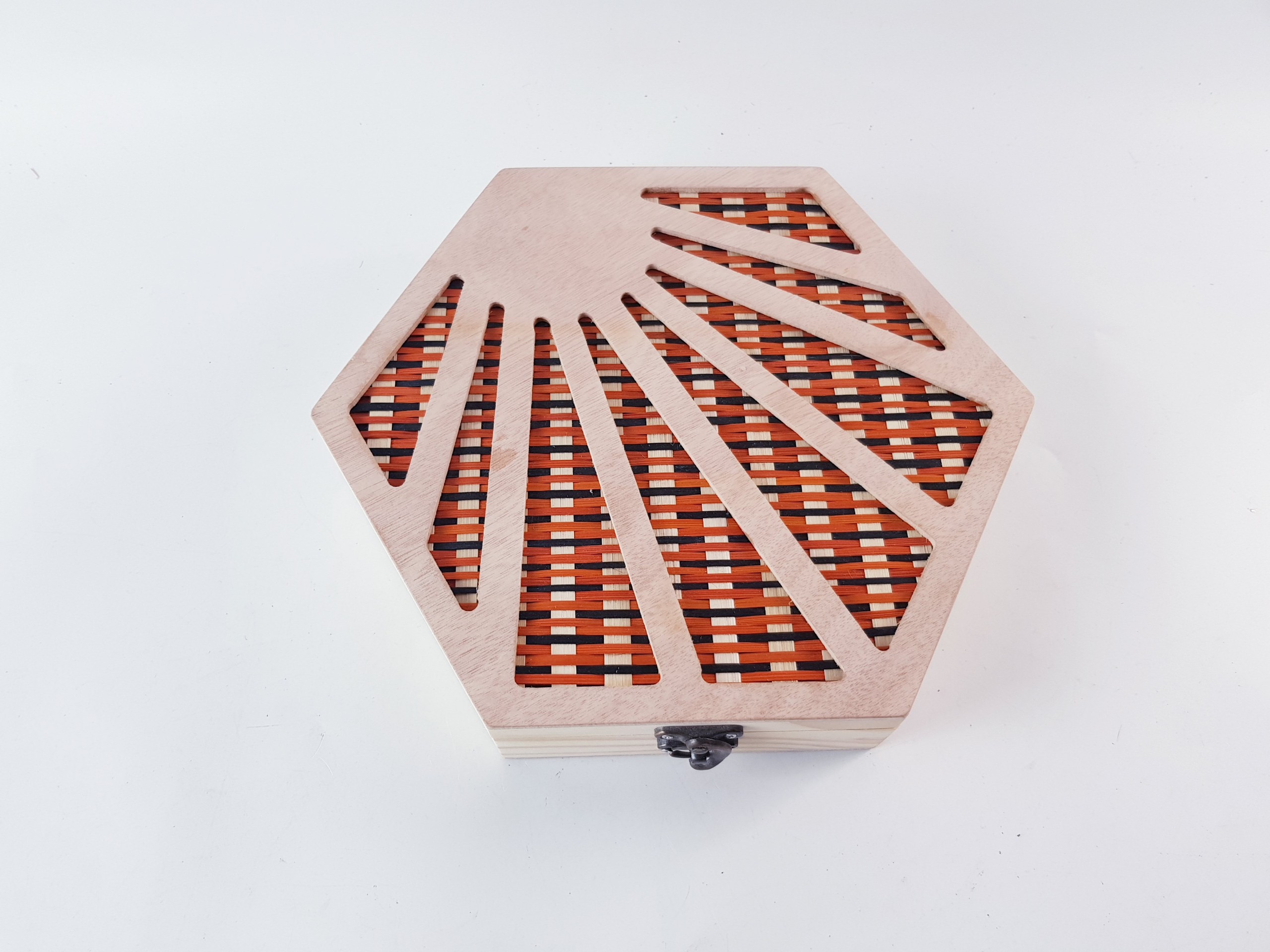 Hộp Gỗ Lục Giác