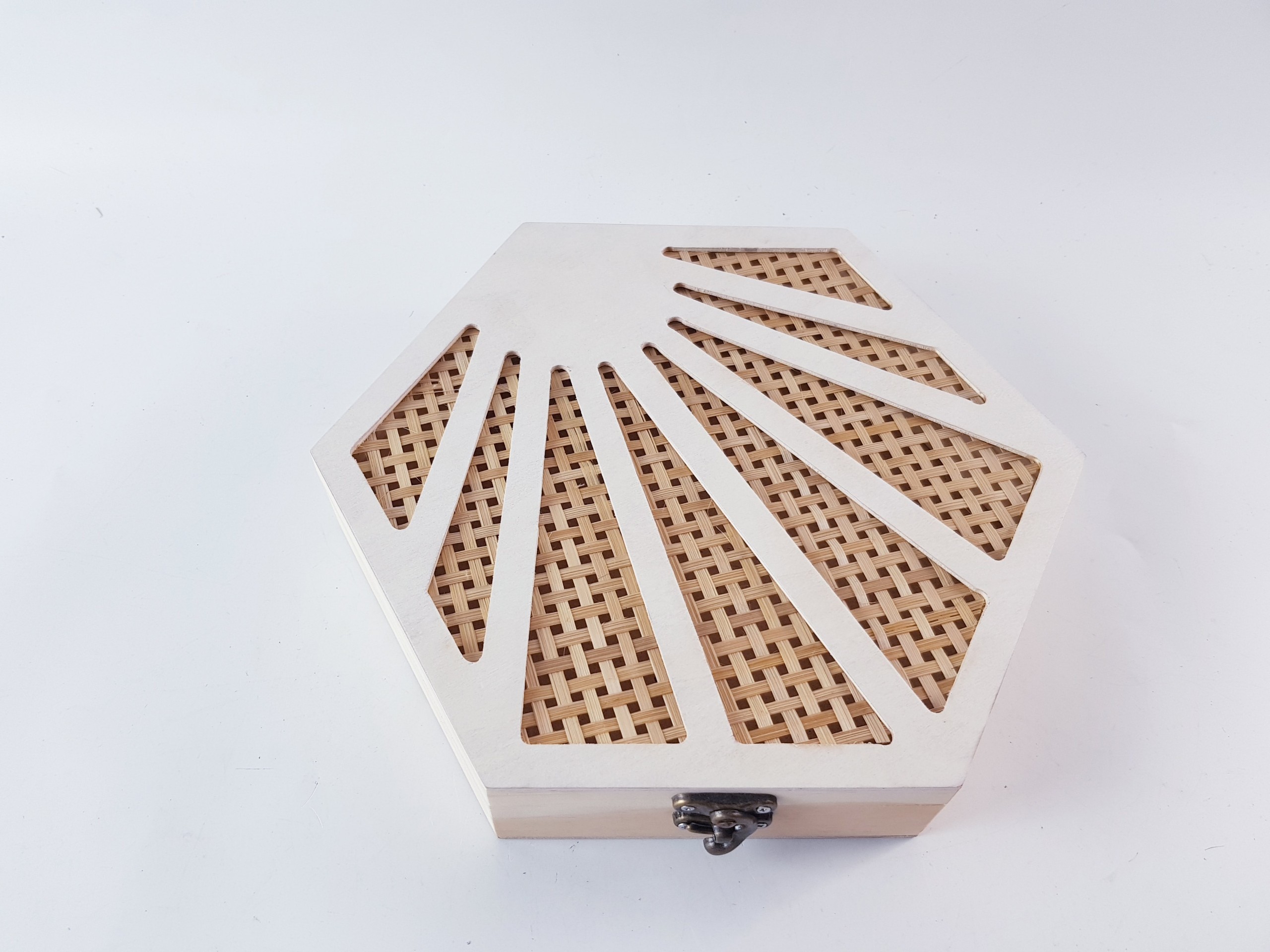 Hộp Gỗ Lục Giác