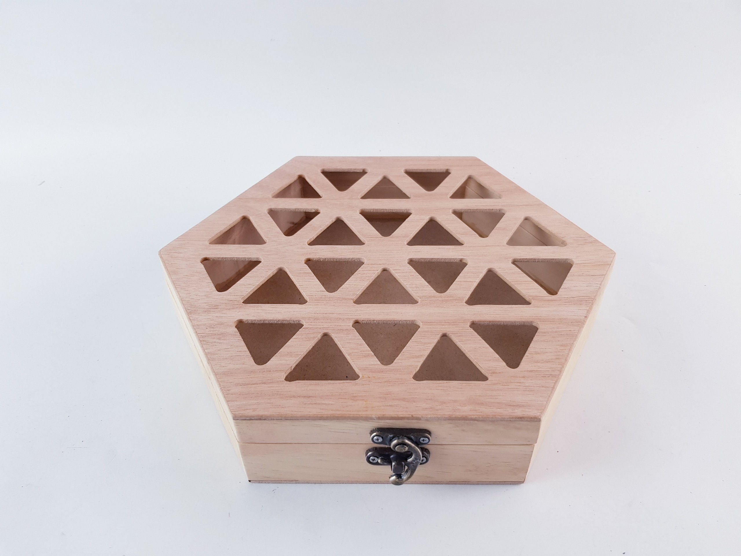 Hộp Gỗ Lục Giác