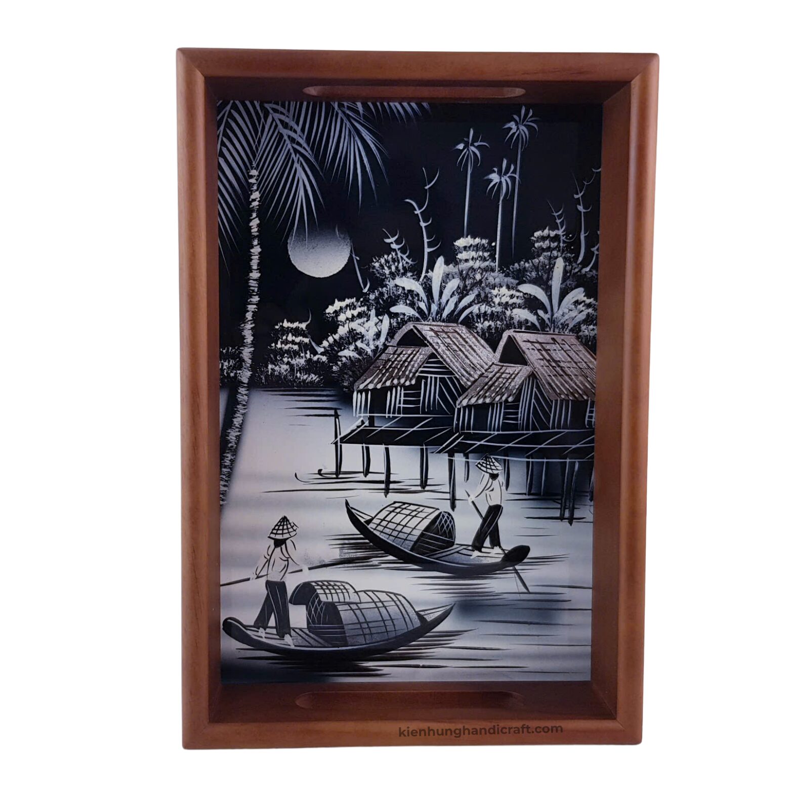 Khay Tranh Sơn Mài