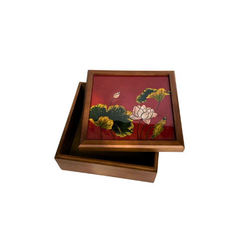 Hộp Gỗ Tranh Vintage