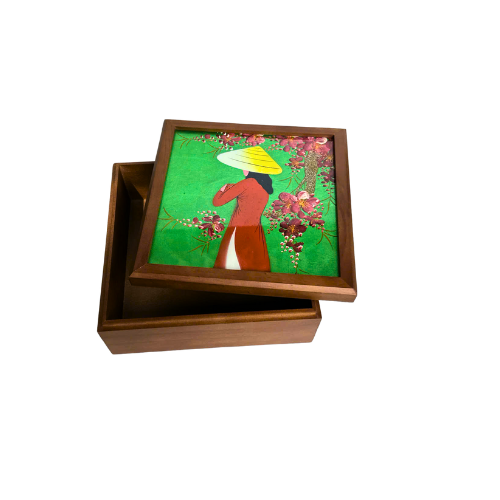 Hộp Gỗ Tranh Độc Đáo