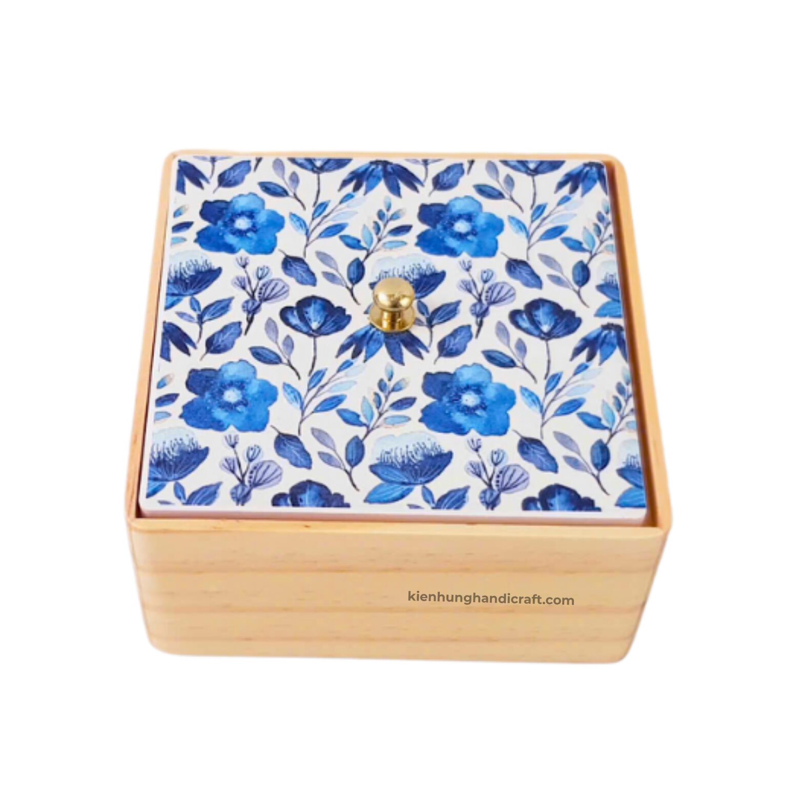 Hộp Gỗ Lam Hoa