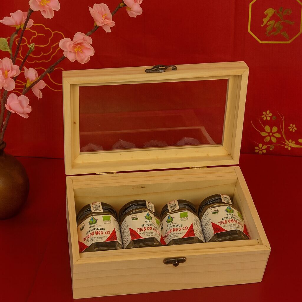 Set Quà Hộp Gỗ