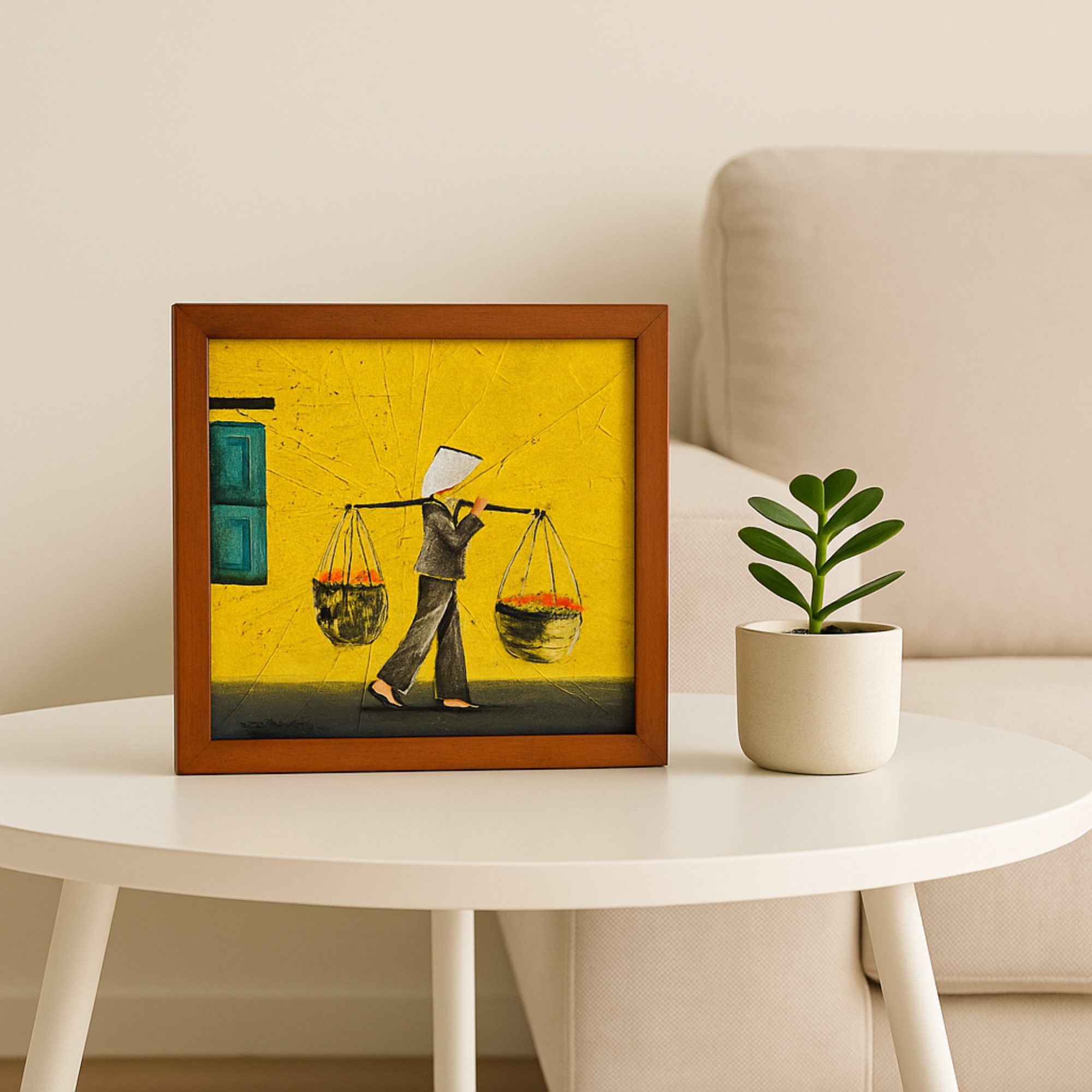 Hộp Tranh Giấy Decor