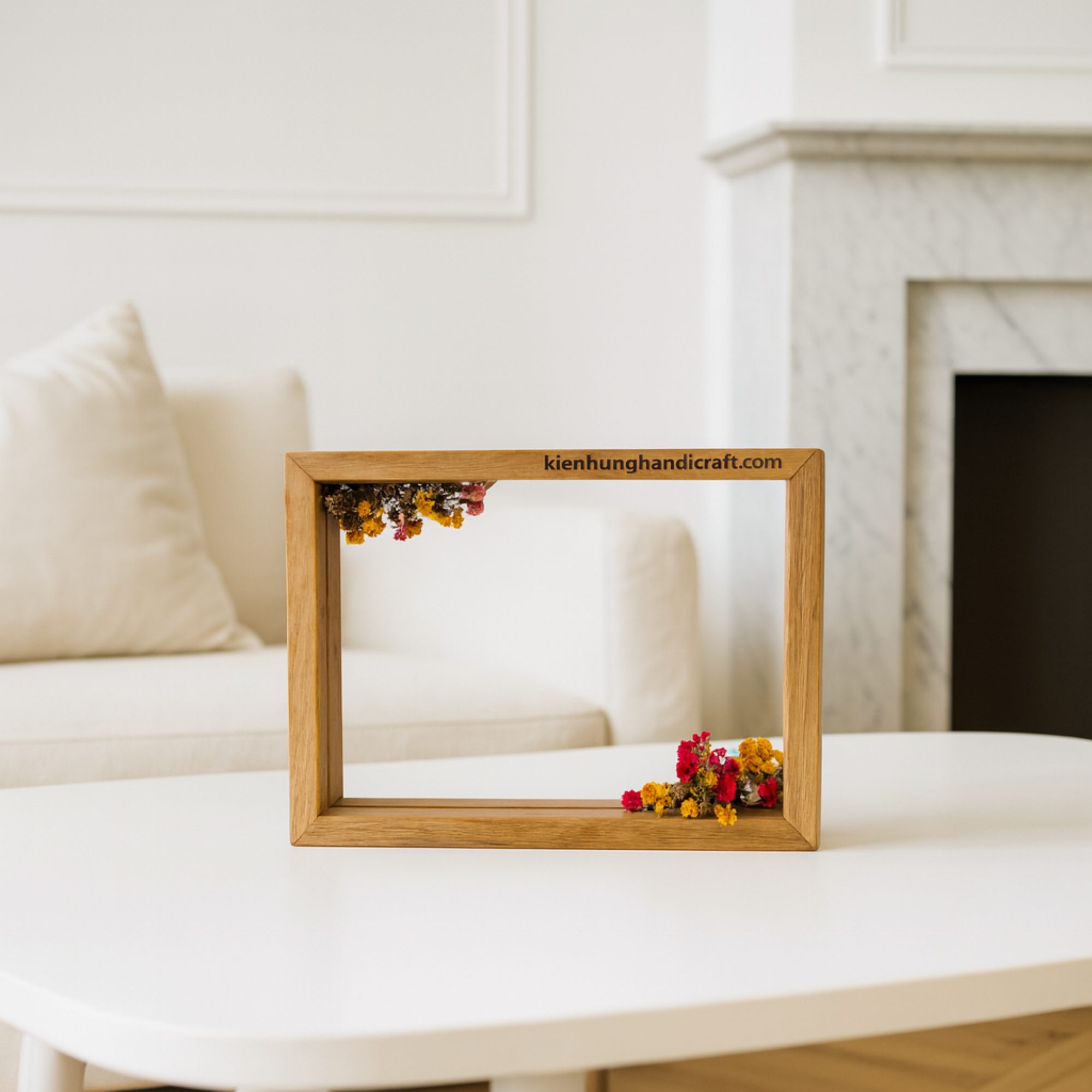Khung Hoa Khô Trang Trí