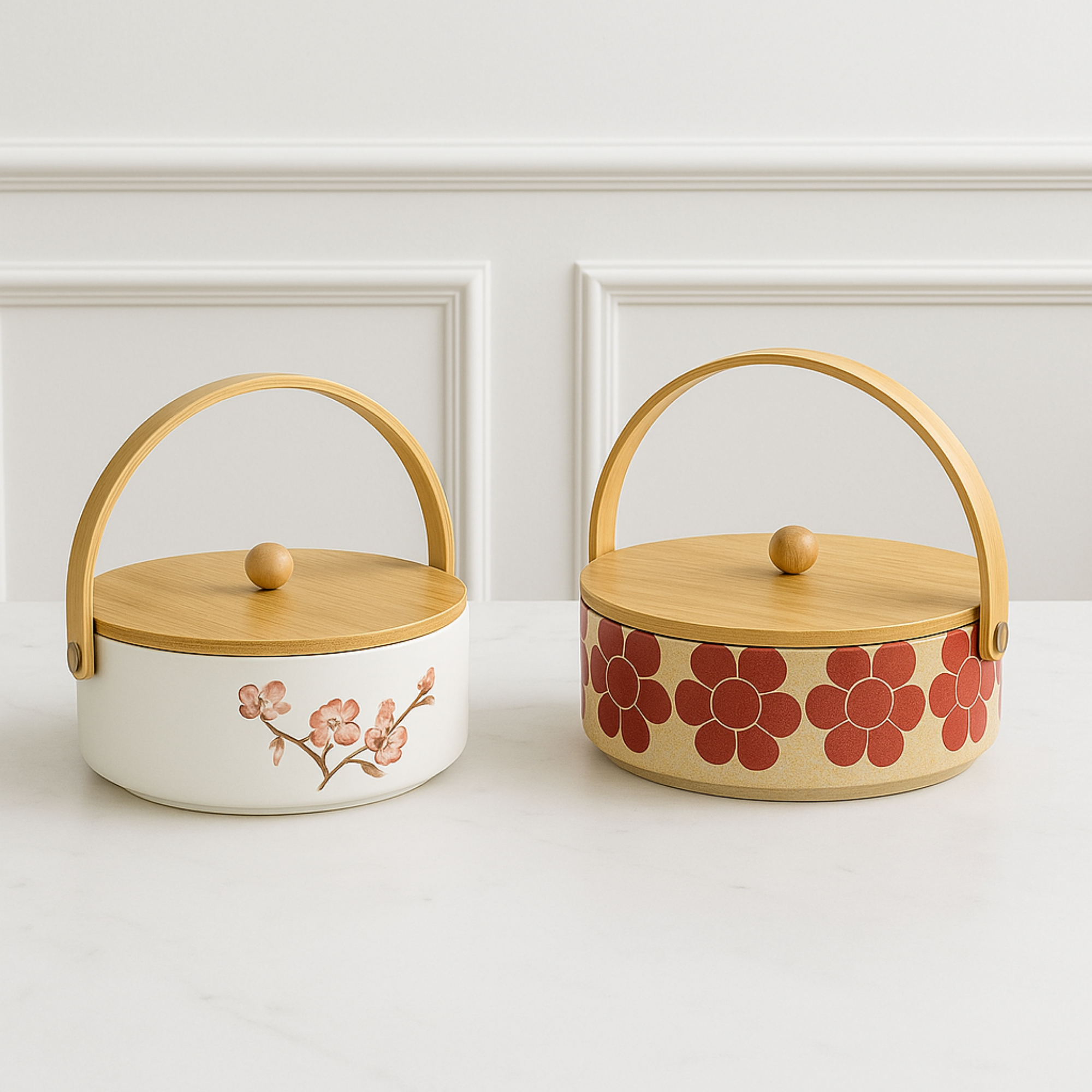 Hộp Mứt Tết Tròn