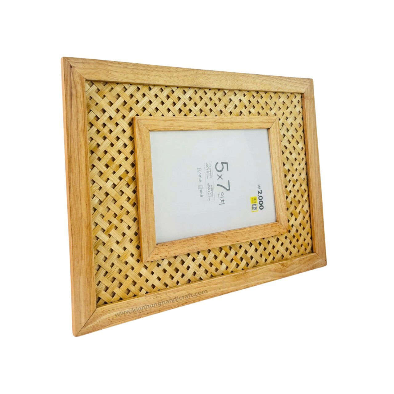 Khung Tranh Gỗ Mây Tre Thiên Nhiên - Image 4